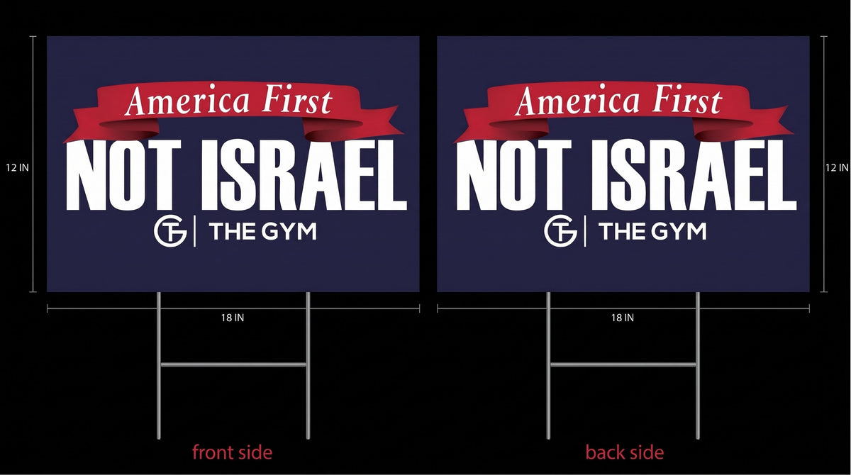 America First Yard Sign