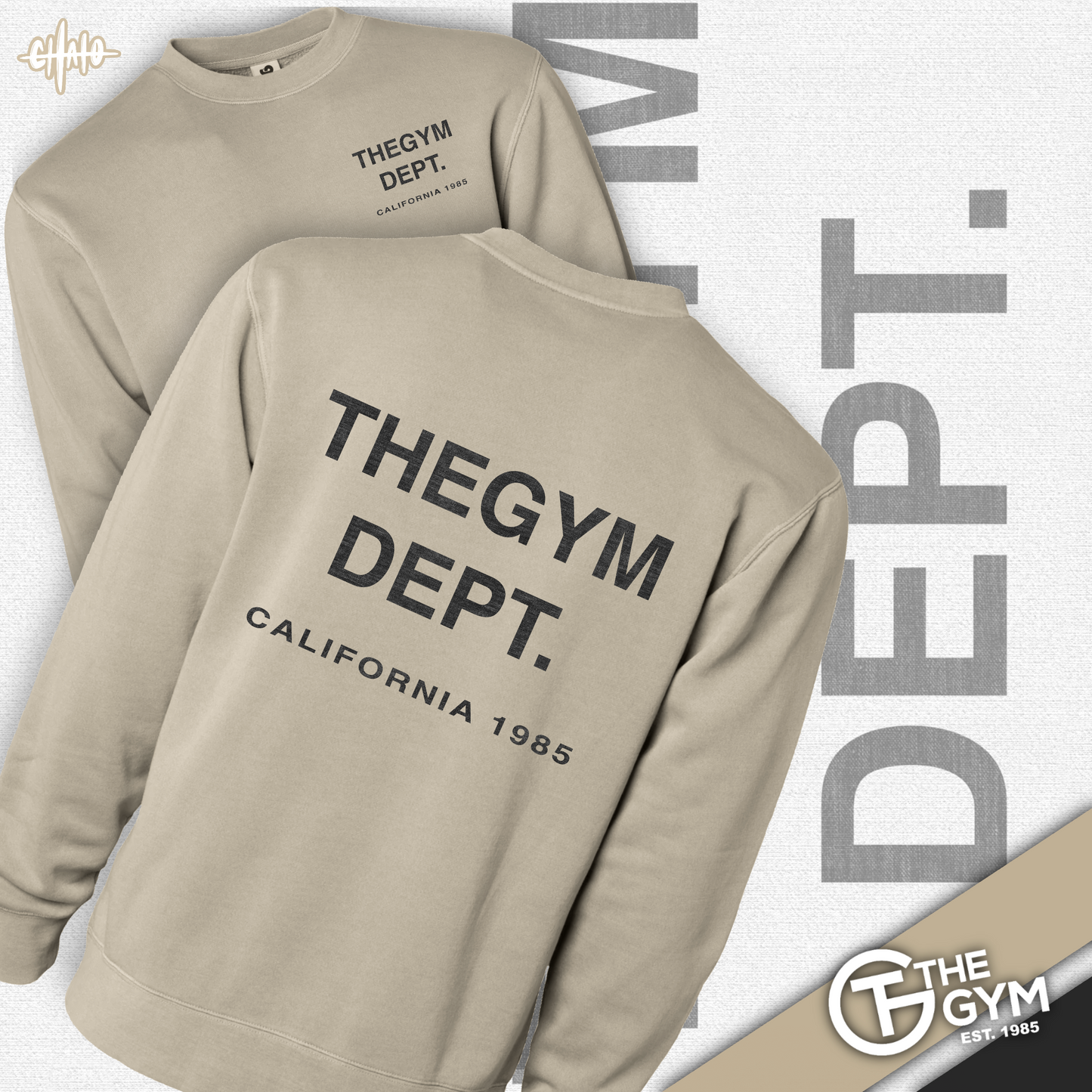 The Gym Dept. Crewneck